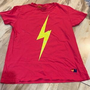 AVIATOR NATION RAD ENERGY LIGHTING BOLT TEE